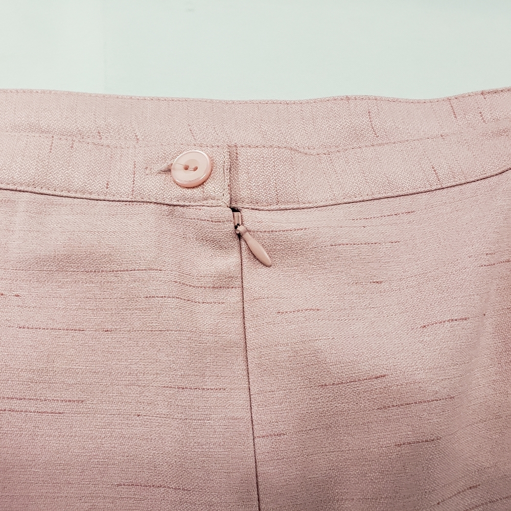Alfred Dunner Skirt Size 8 A Line Pink Used - Picture 3 of 4